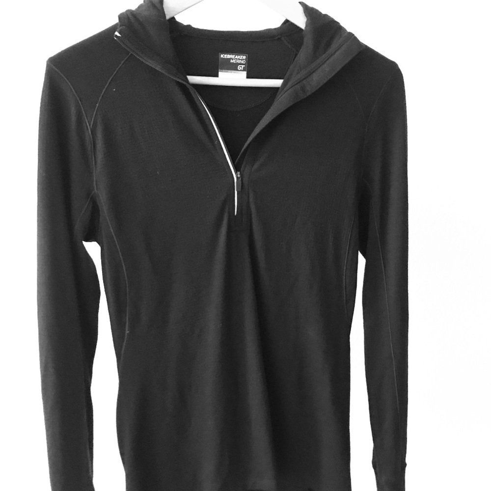 Icebreaker Women’s Rush Long Sleeve Half Zip Hood